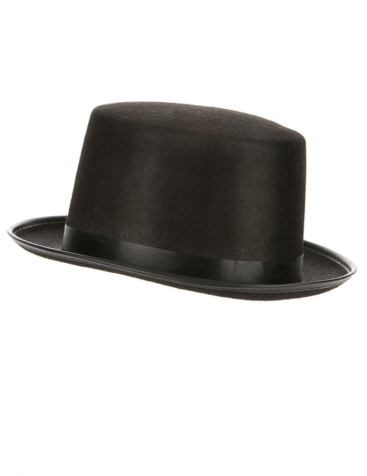 Vue de profil du chapeau haut de forme pour adulte