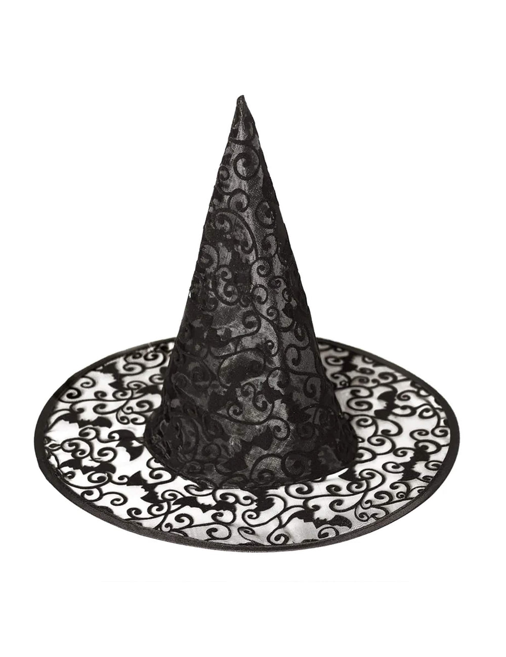 Noidan halloween-hatun pitsiset lepakkomotiivit yksityiskohtaisesti