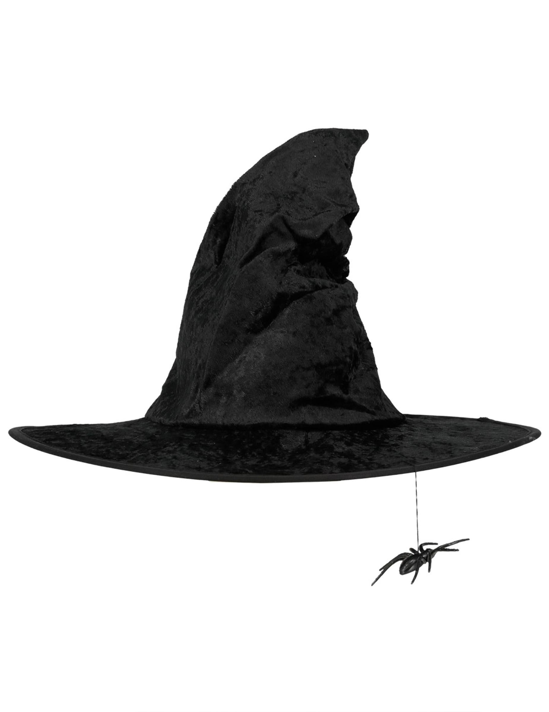 Vue de profil du chapeau de sorcière Halloween