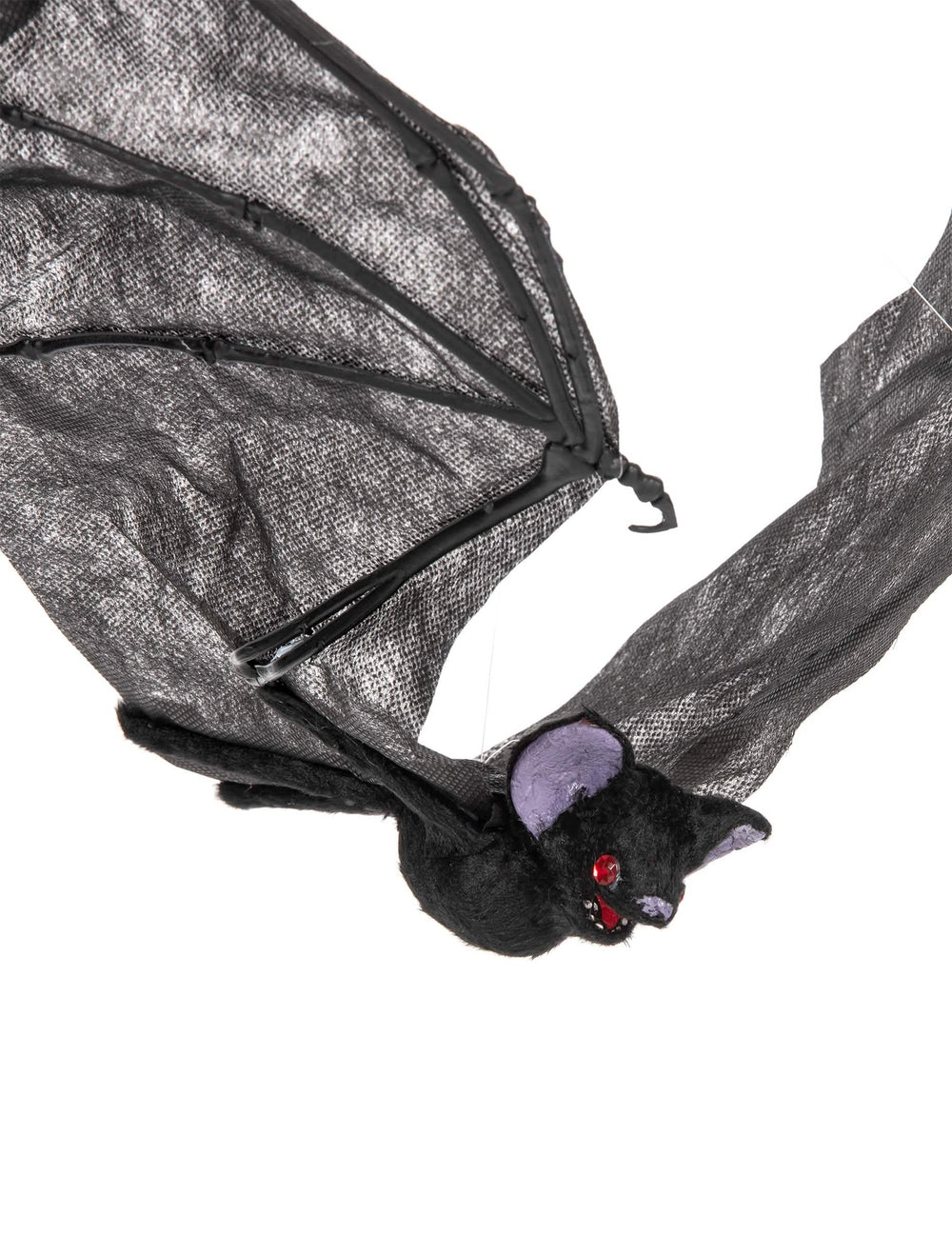 Gros plan sur les ailes et le corps de la chauve-souris volante d'Halloween pour décoration
