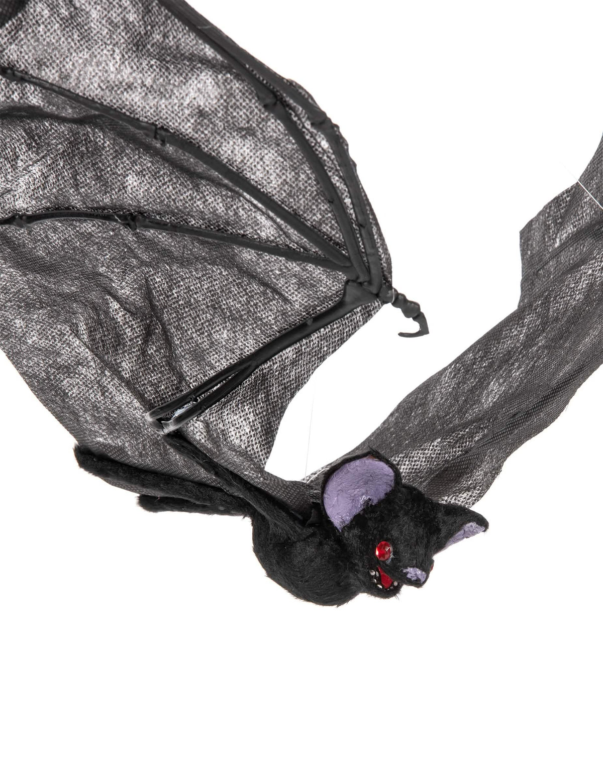 Gros plan sur les ailes et le corps de la chauve-souris volante d'Halloween pour décoration