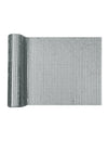 Chemin de table boule à facettes argent 27 cm x 2,5 m