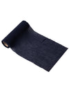 Chemin de table mousseline pour mariage bleu marine chic