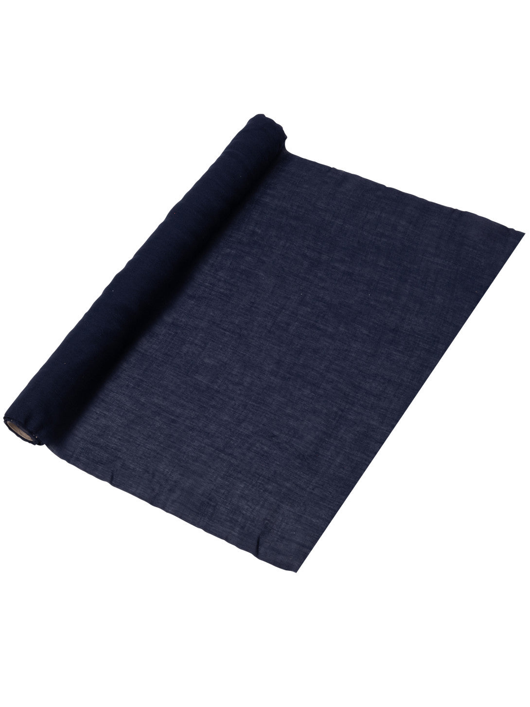 Laivastonsininen musliininen pöytäliina 48 cm x 5 m häihin