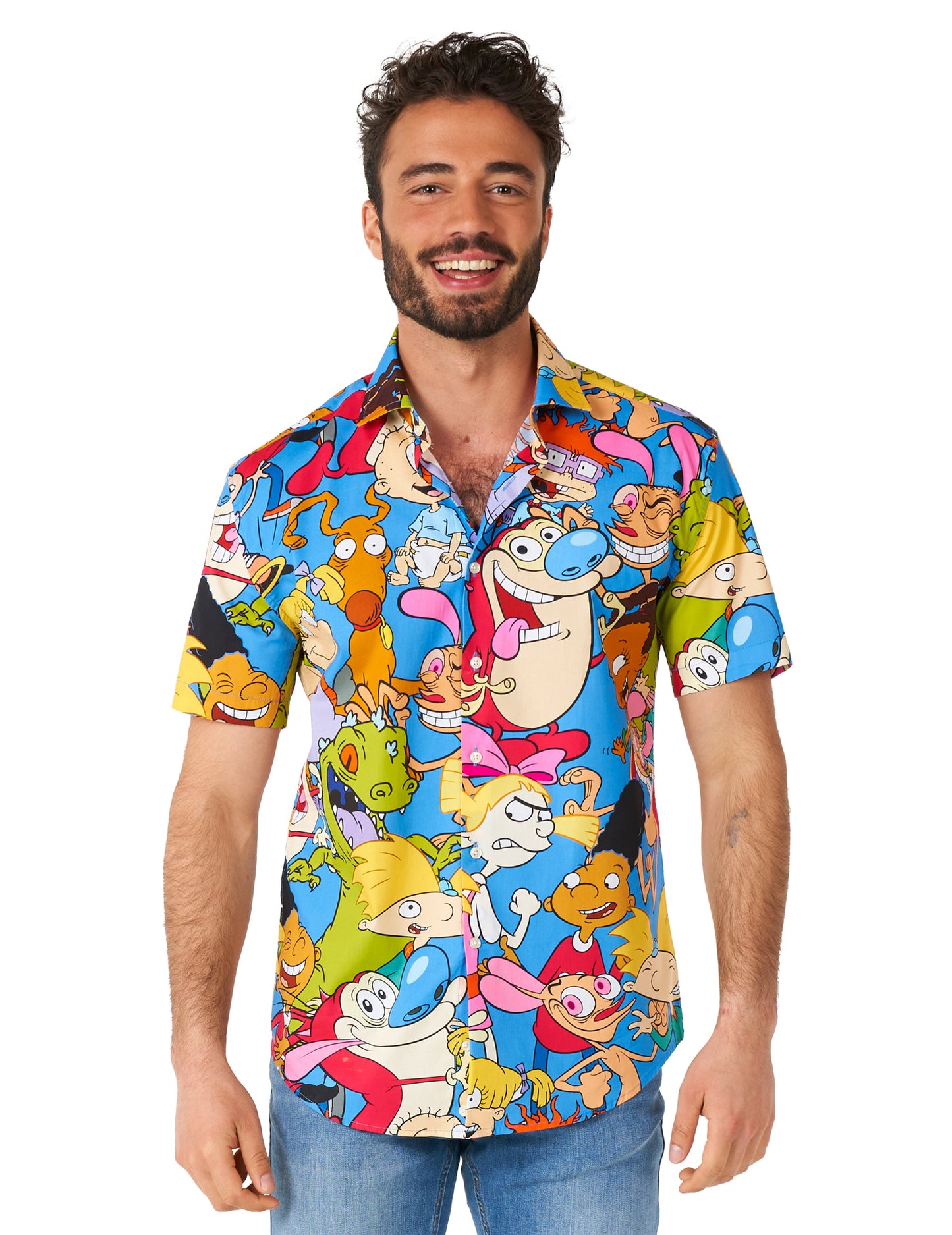 90-luvun Nickelodeon?-sarjakuvapaita Opposuit™ aikuiset