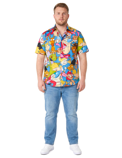 90-luvun Nickelodeon?-sarjakuvapaita Opposuit™ aikuiset