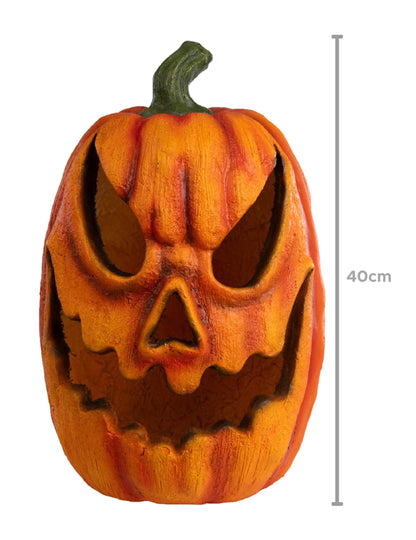 Pelottava valaistu kurpitsa 40 cm