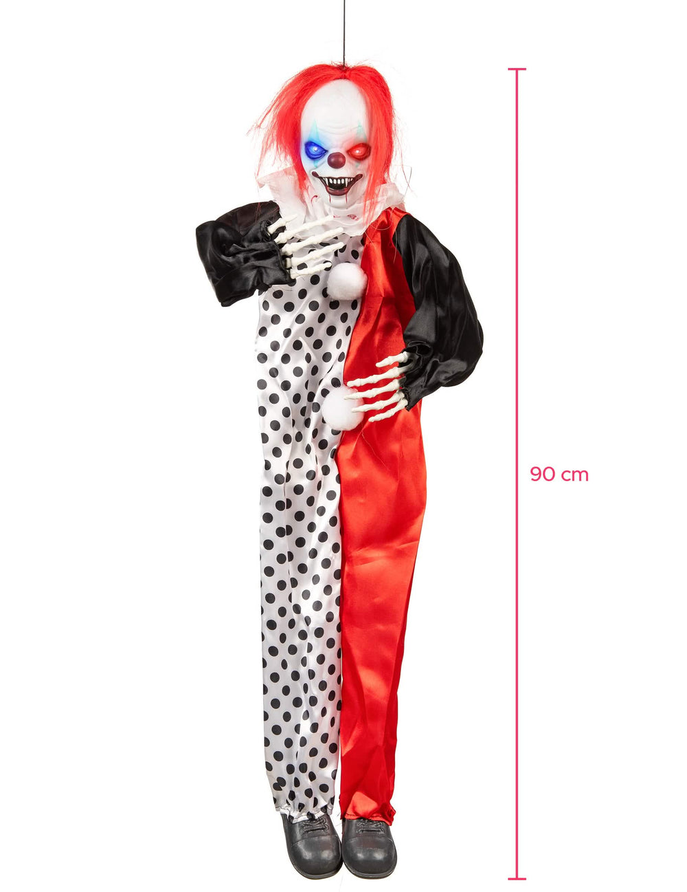 Hohtavan tappajapellen mitat halloweeniin