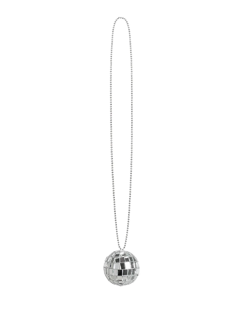 Vue d'ensemble du collier boule à facettes
