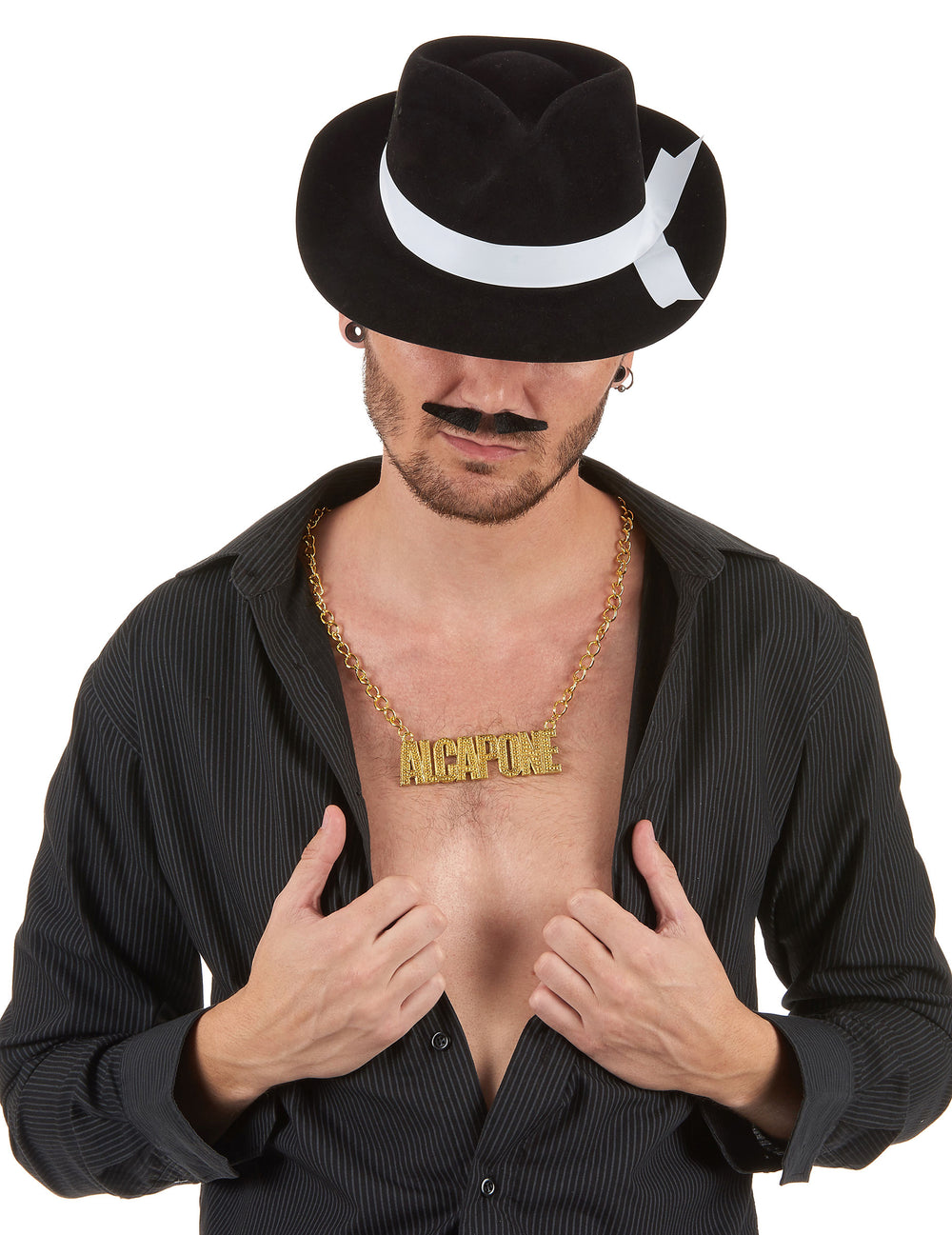 Mise en situation du collier gangster Al capone