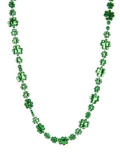 St. Patrick's Day - kimalteleva vihreä kaulanauha aikuisille