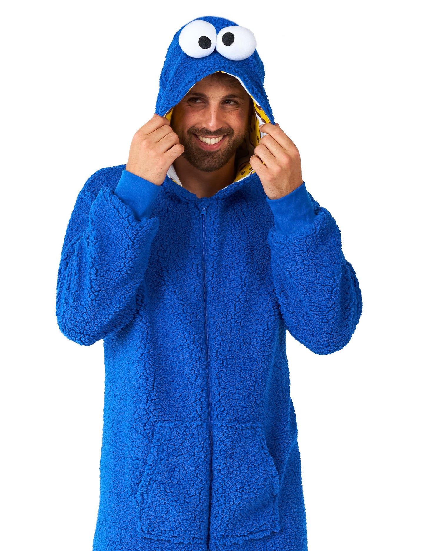 Keksihirviö Seesamtie™ -haalari aikuisille