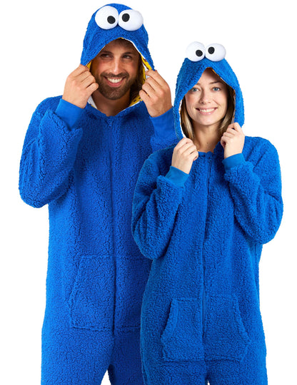 Keksihirviö Seesamtie™ -haalari aikuisille