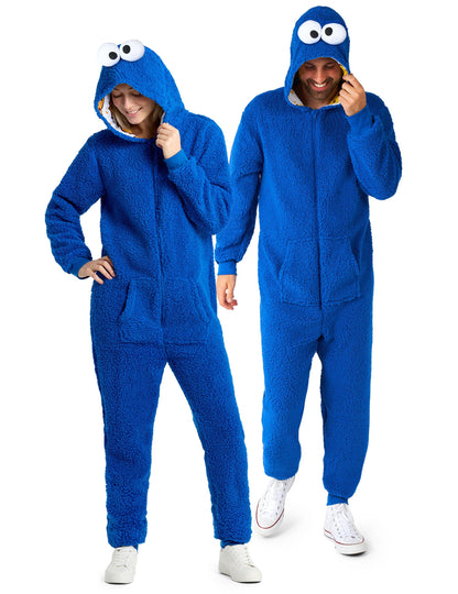 Keksihirviö Seesamtie™ -haalari aikuisille