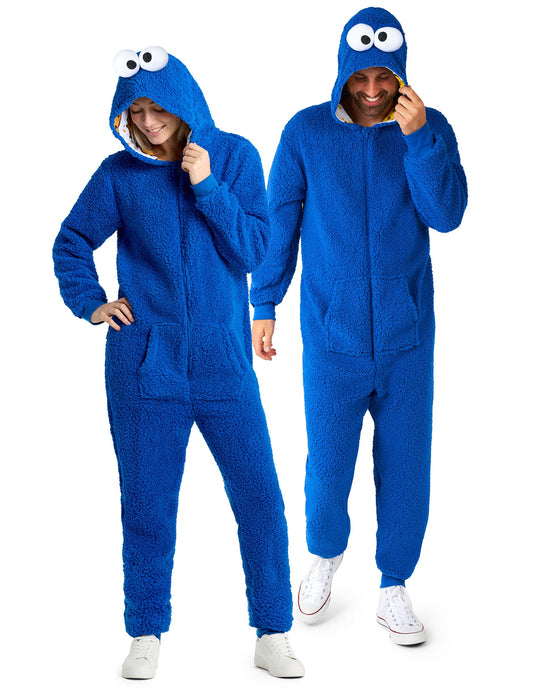 Keksihirviö Seesamtie™ -haalari aikuisille