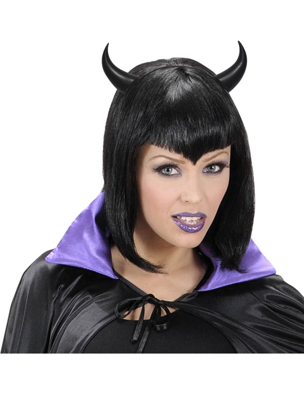 aikuisten mustat sarvipanta halloween