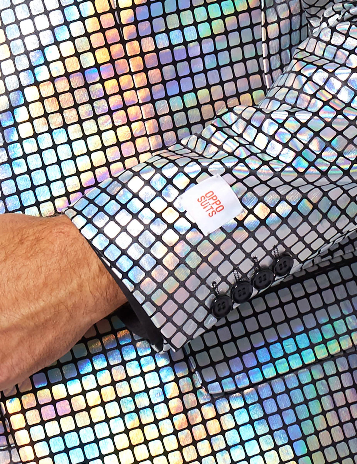 Aikuisten Discoball Opposuits™ puku