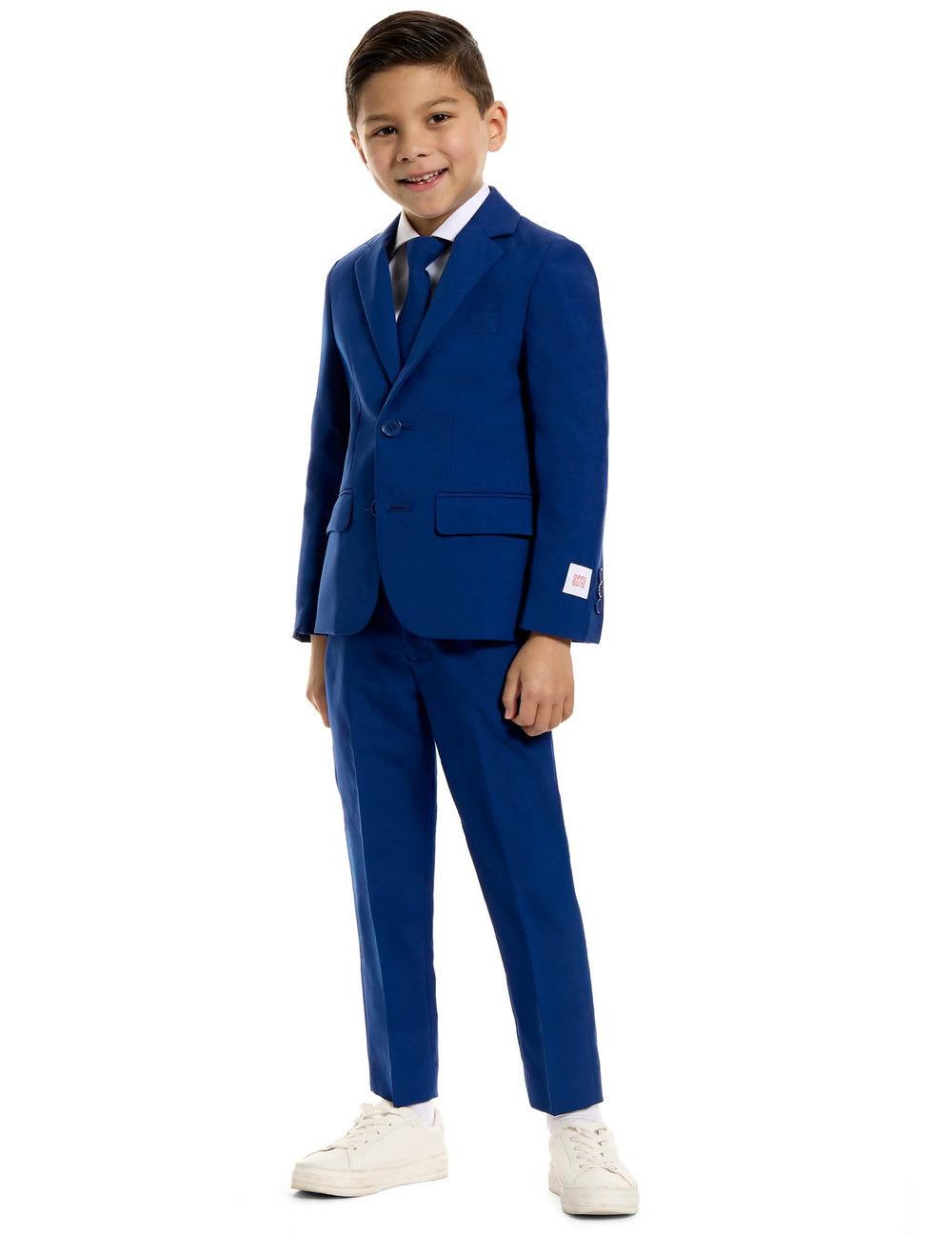 Edestä näkyvä lasten Mr. sininen merimies -asuste