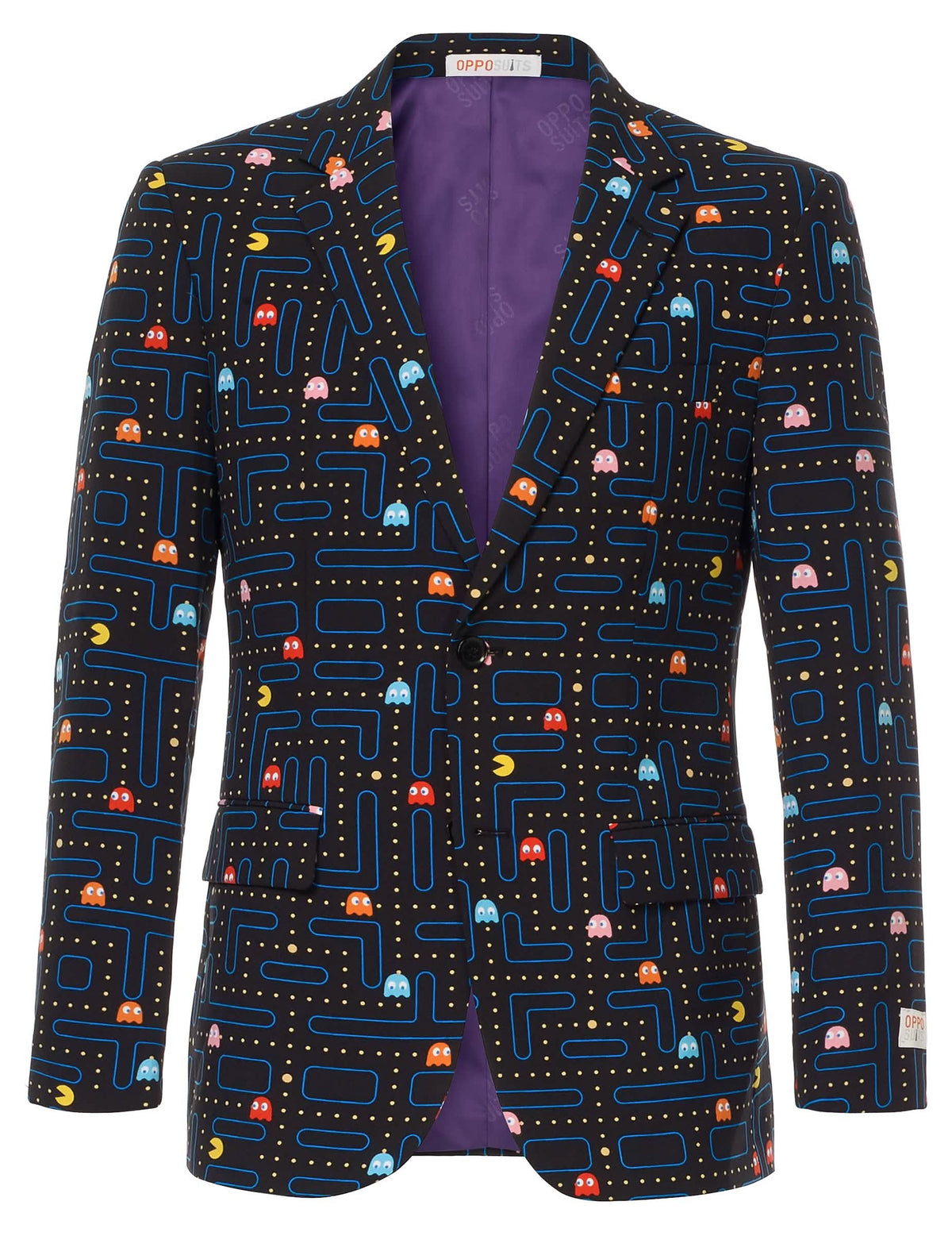 Mr. Pac-Man -asun puvun takin etupuoli miehet