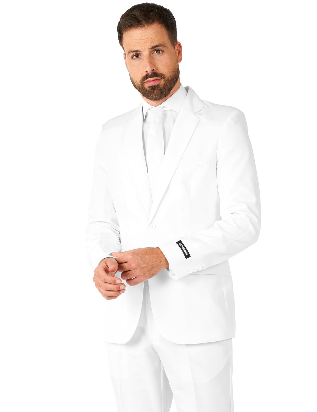 Mr. Valkoinen Suitmeister™-puku miehelle