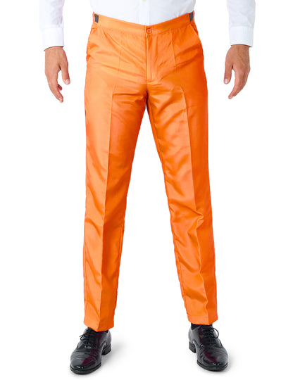 Suitmeister™ Mr. Solid Orange -naamiaisasu aikuisille