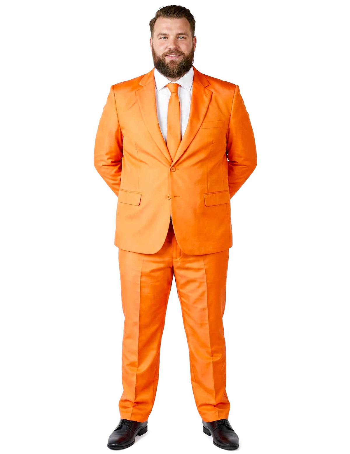 Suitmeister™ Mr. Solid Orange -naamiaisasu aikuisille