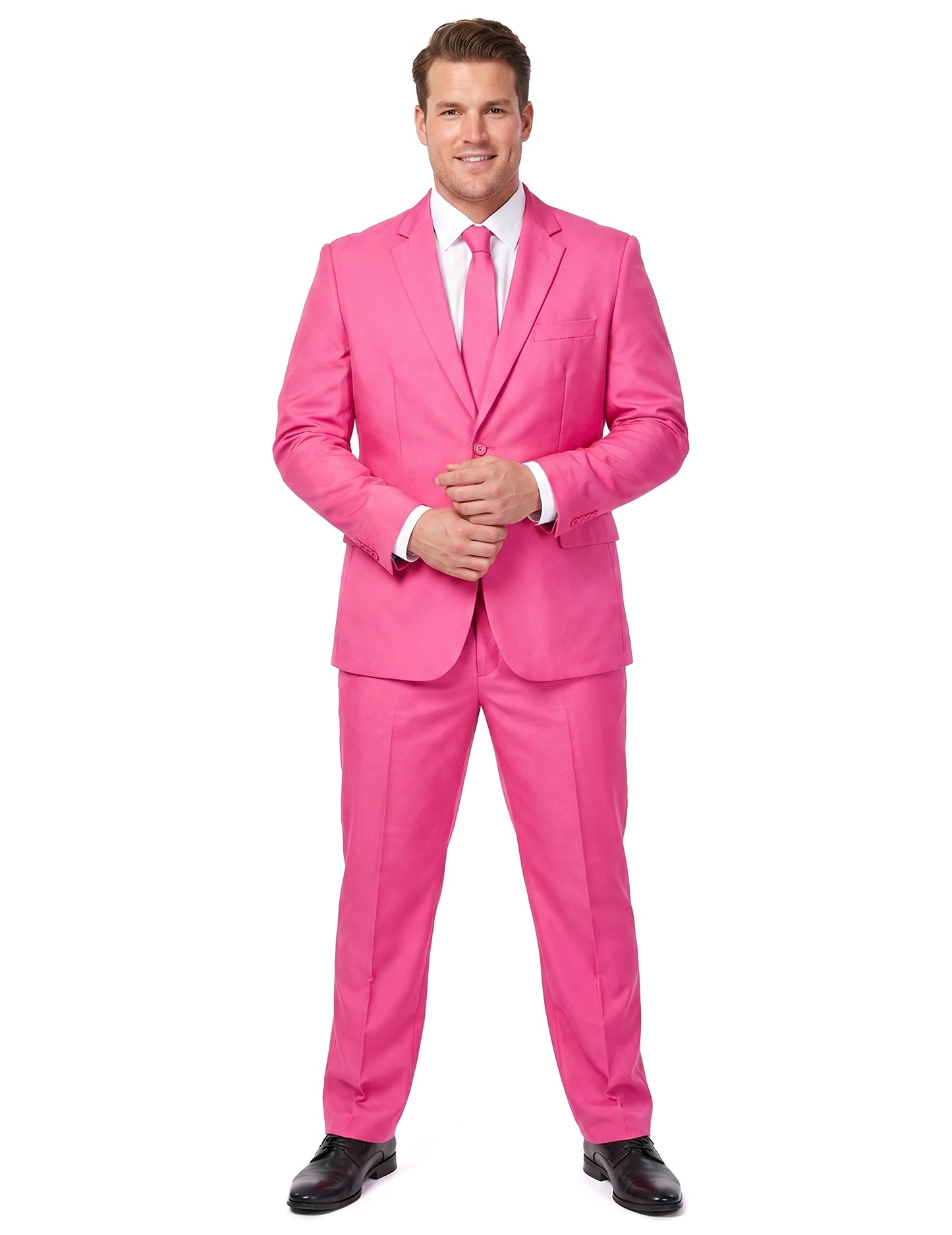 Miesten vaaleanpunainen Suitmeister™- puku