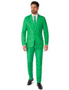 Suitmeister™ Mr. Solid Green -naamiaisasu aikuisille