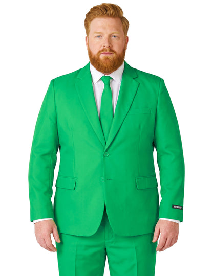 Suitmeister™ Mr. Solid Green -naamiaisasu aikuisille