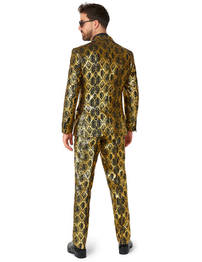 Kiiltävä käärme puku aikuinen Opposuits™