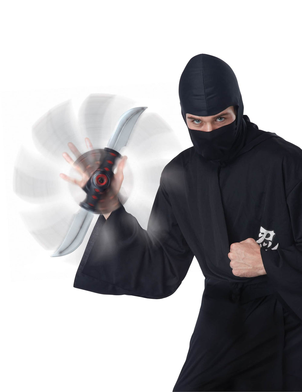 Pyörivä liike kaksiteräisessä Ninja-veitsessä