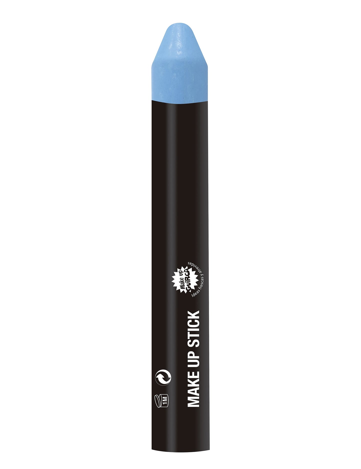 Gros plan sur la pointe du crayon de maquillage pour adulte et enfant