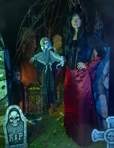 Haunted Ghoul -animoitu riippuva koriste 80cm