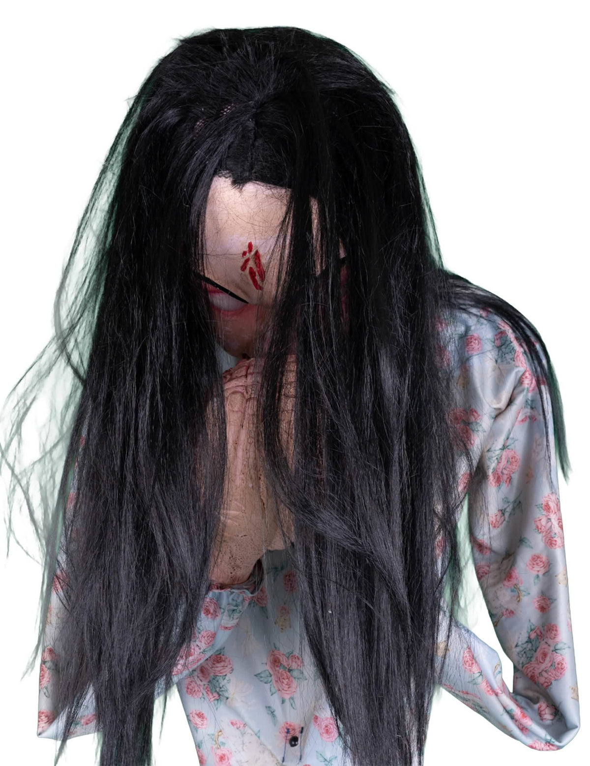 Animoitu aivoja syövä zombie-koriste 200 cm