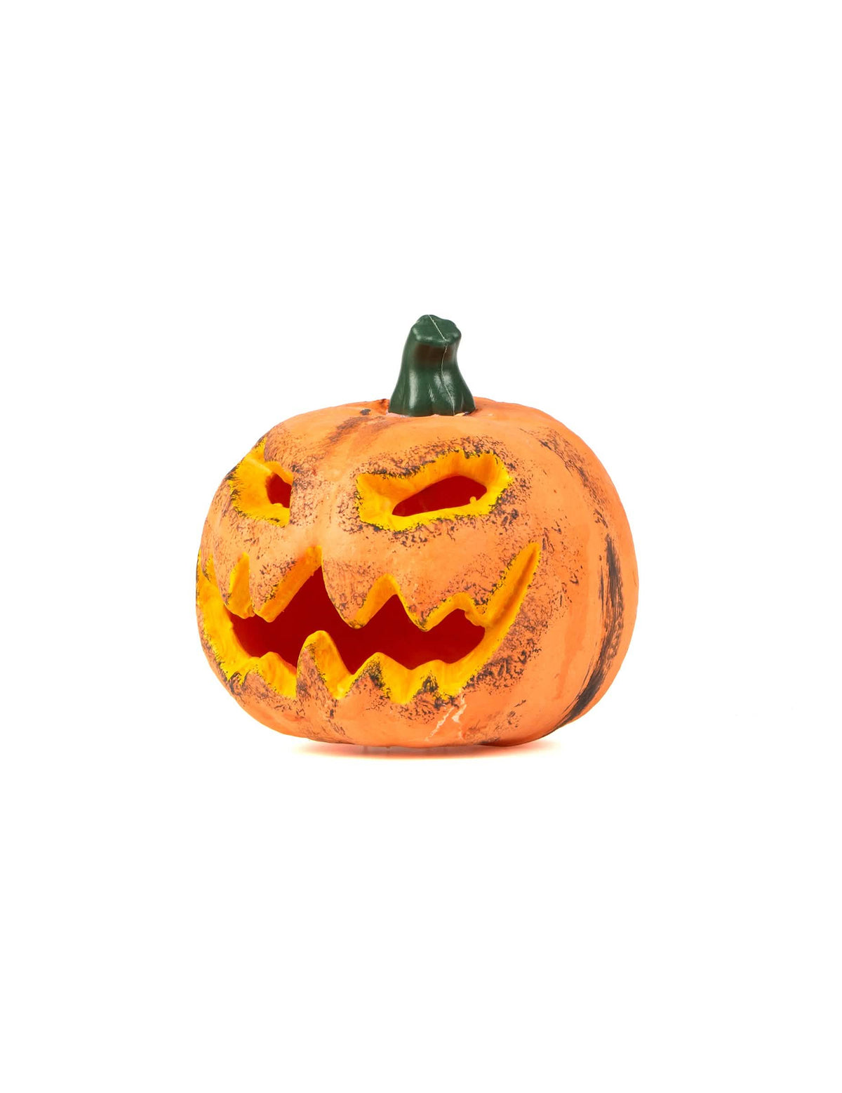 Sivuprofiili halloweenin kurpitsavalokoristeesta