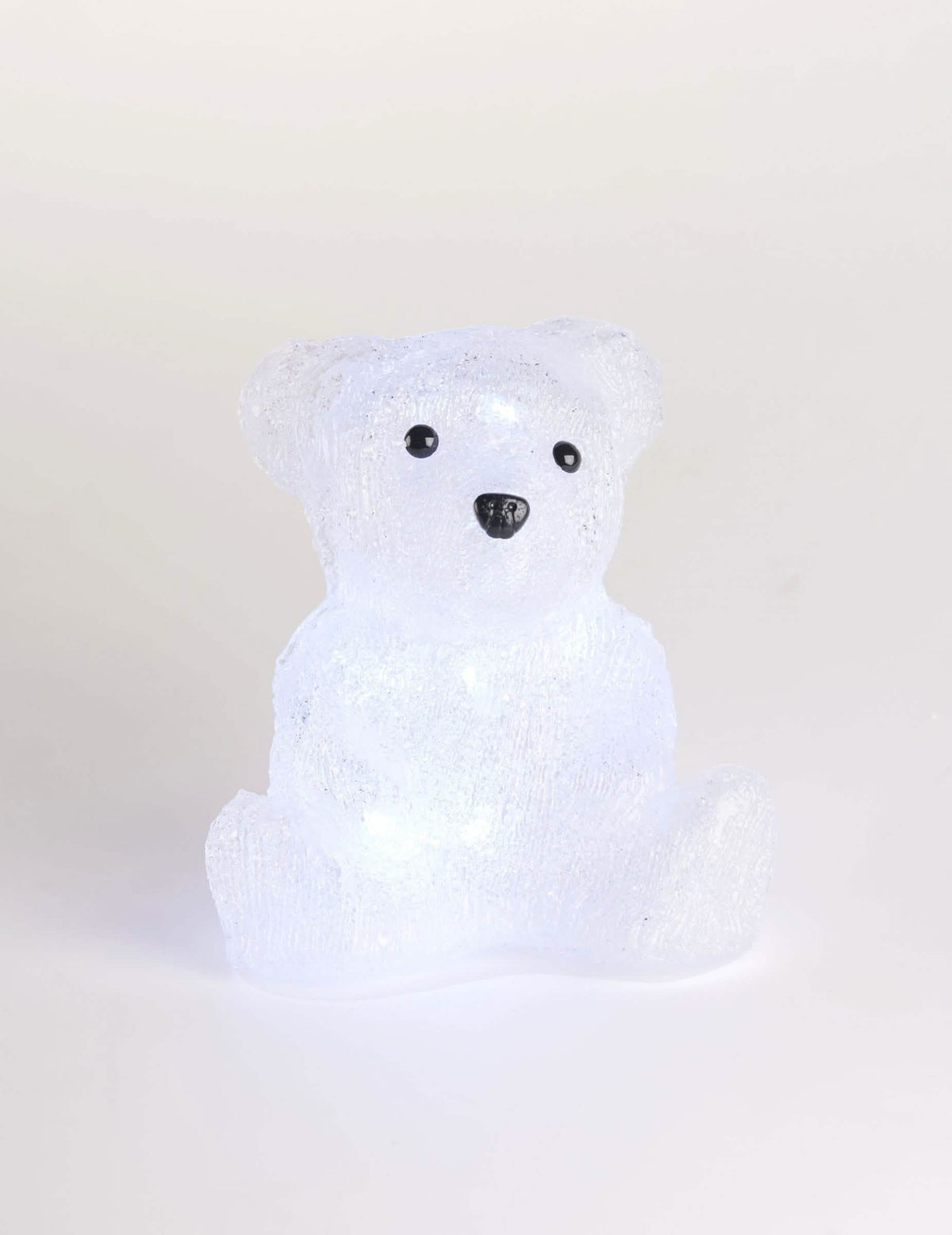 Décoration lumineuse ours polaire 16 led blanc froid