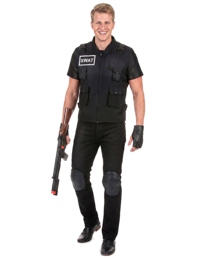 SWAT-ryhmän naamiaisasu aikuisille