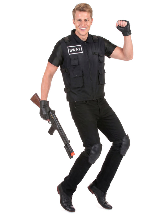 SWAT-ryhmän naamiaisasu aikuisille