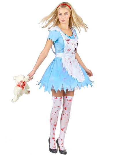 Déguisement Alice ensanglantée femme