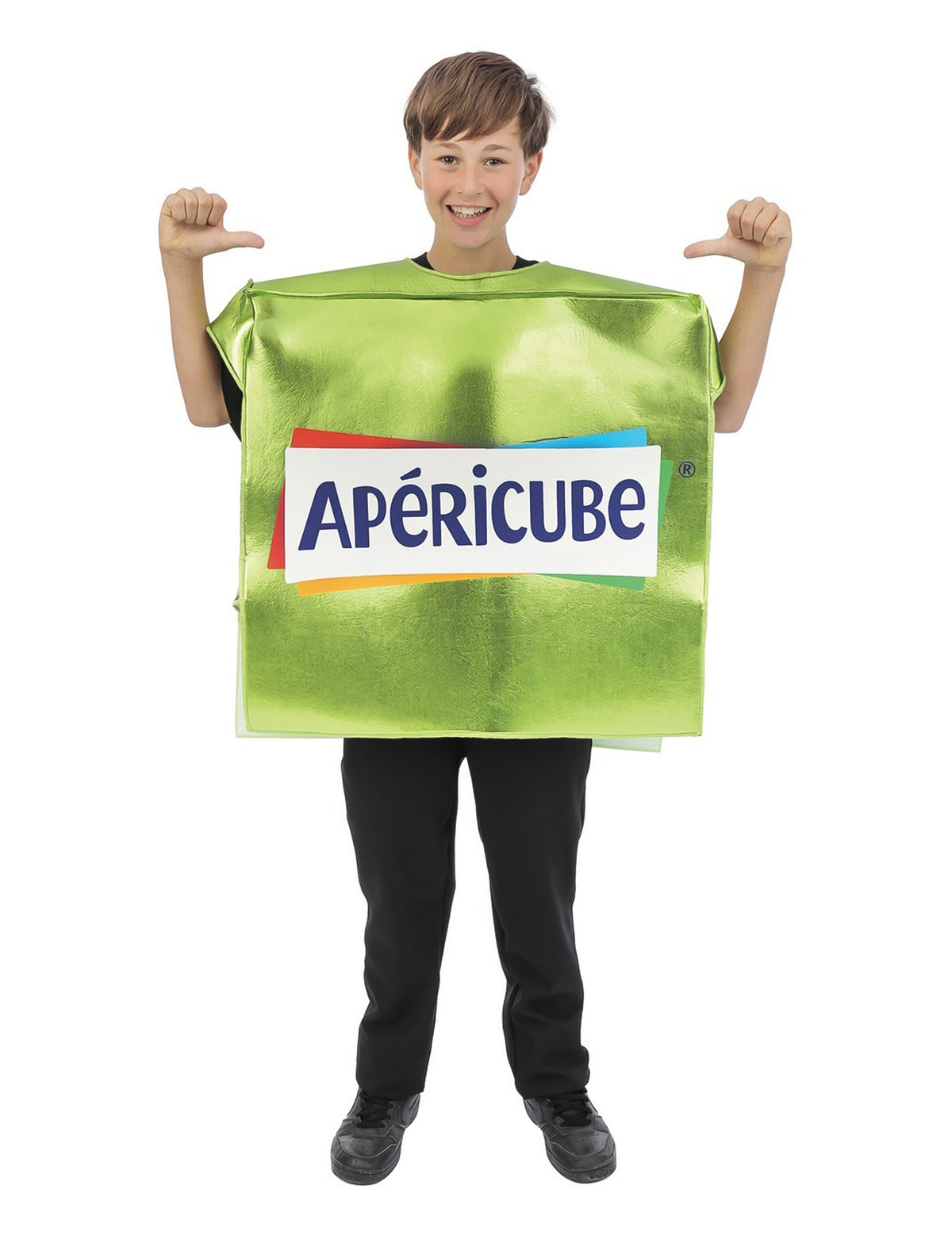 Apéricube™ vihreä lasten naamiaisasu