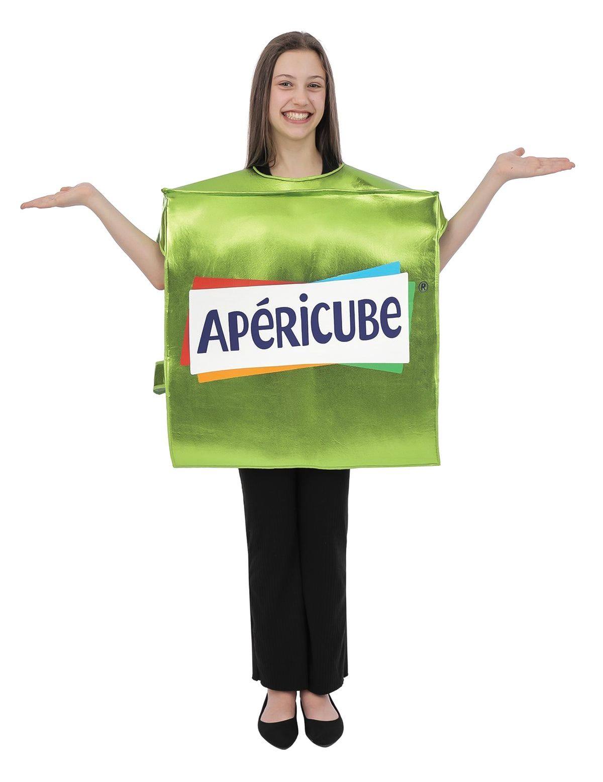 Apéricube™ vihreä lasten naamiaisasu
