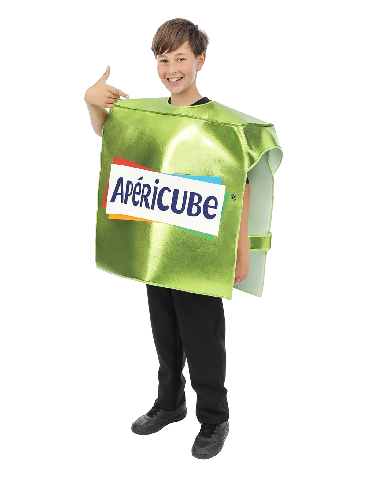Apéricube™ vihreä lasten naamiaisasu