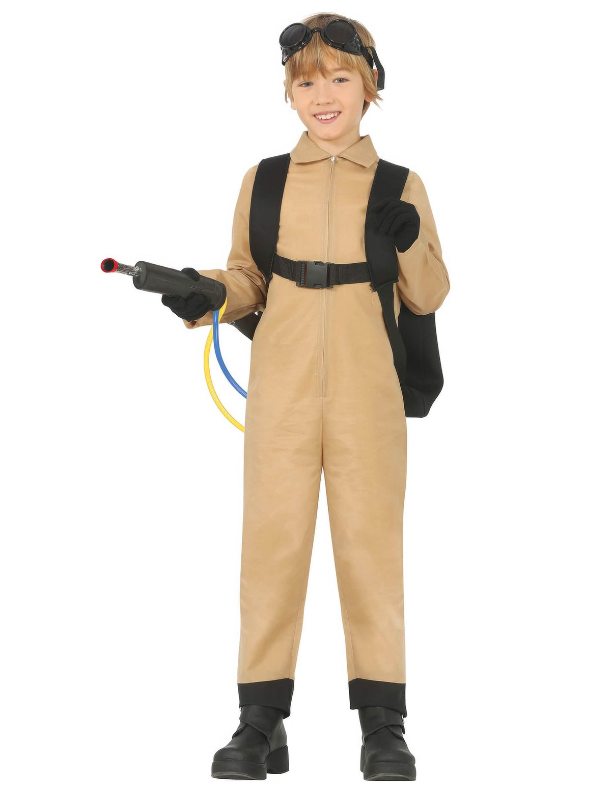 Kummituksensiepparin asu laukulla lapset beige
