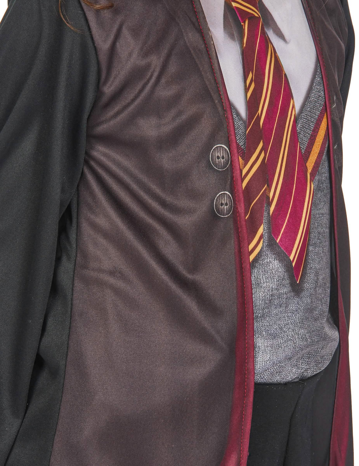 Lähikuva naamiaisasun takista ja kravatista asusteet Harry Potter™