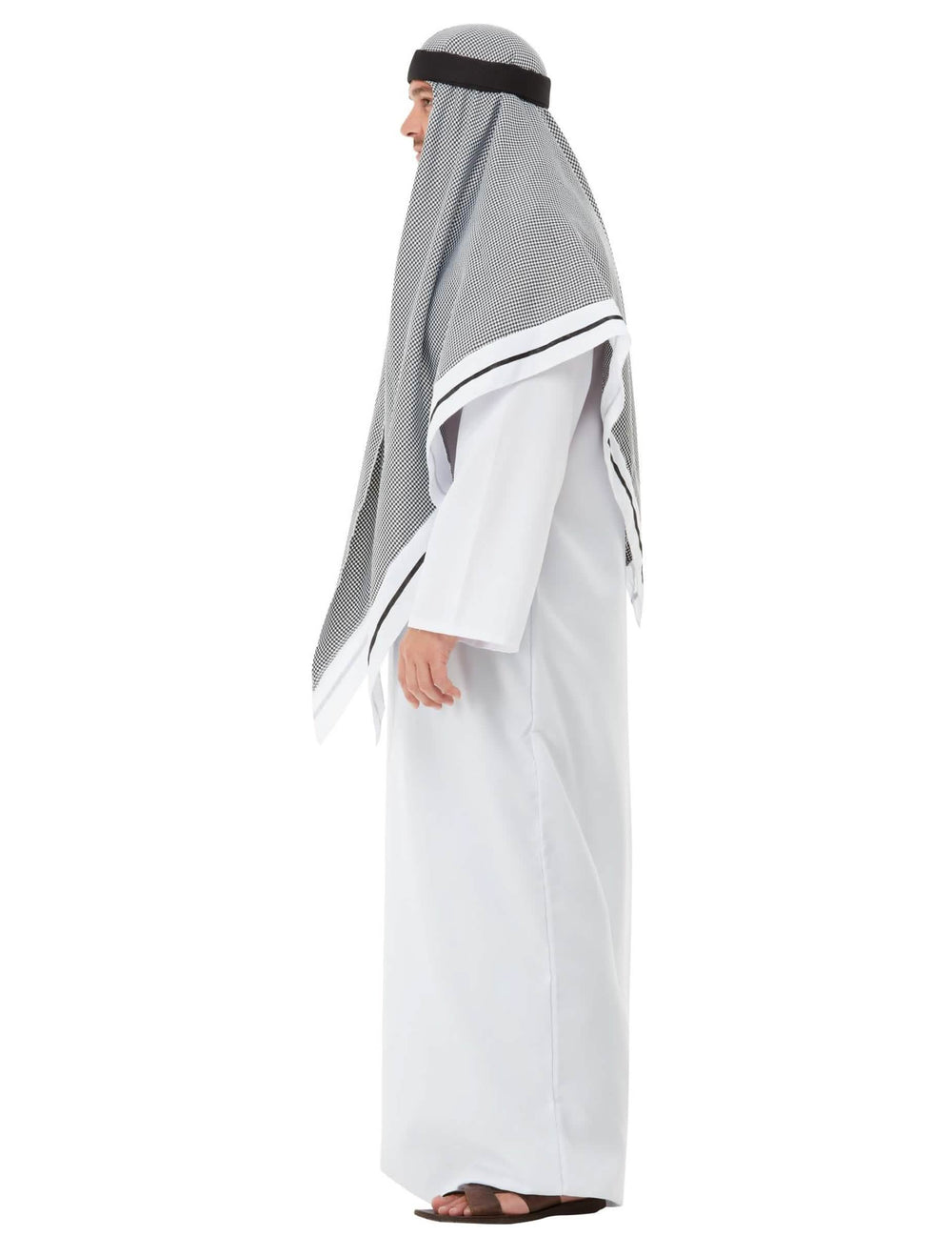 Aikuisille tarkoitetun sheikki-asun sivukuva