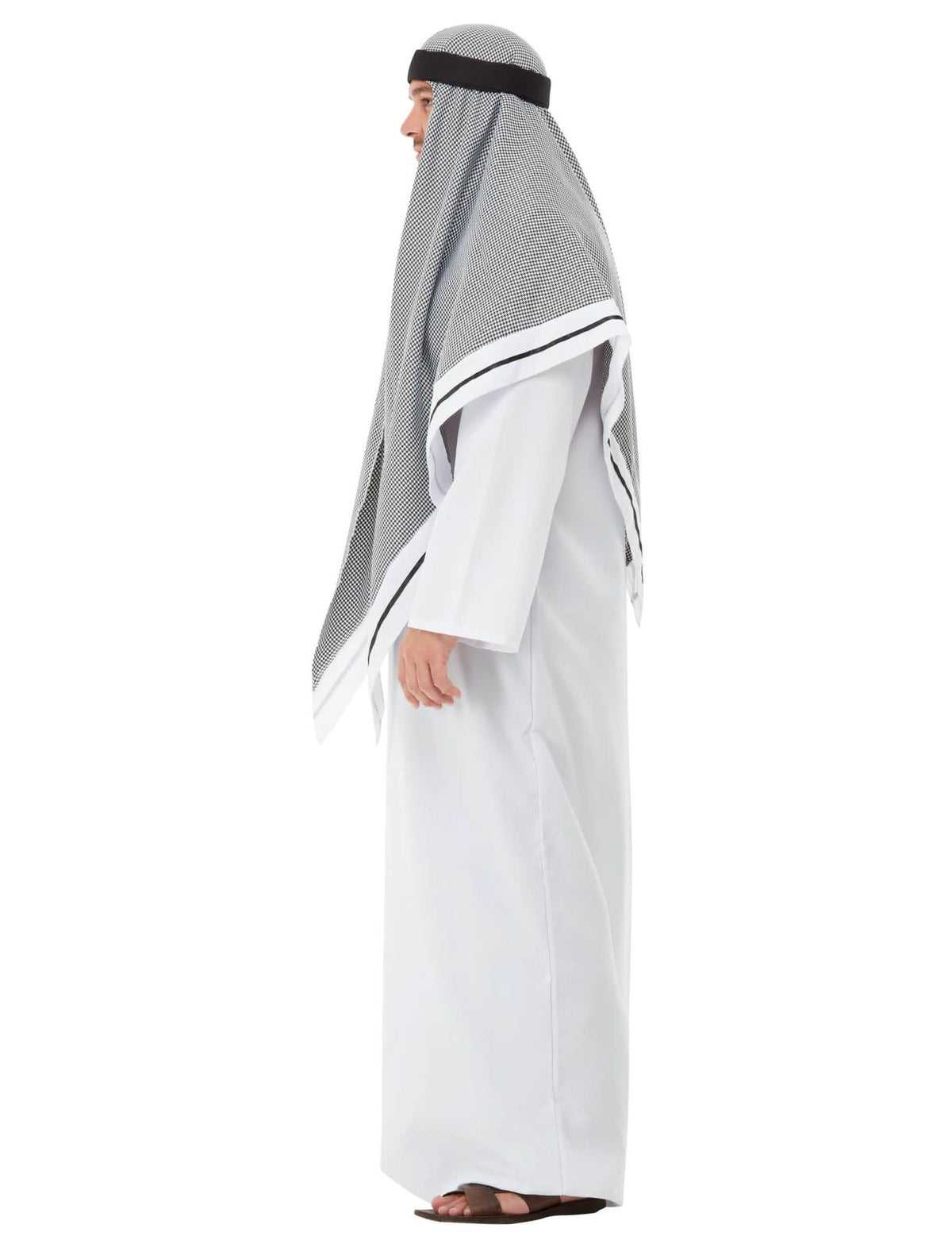 Aikuisille tarkoitetun sheikki-asun sivukuva