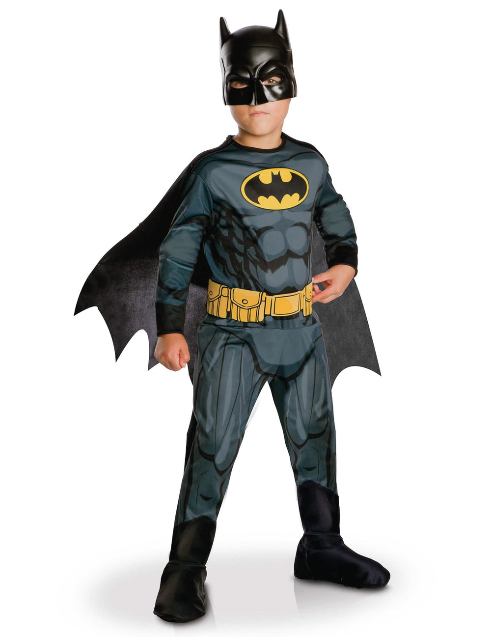 Déguisement classique Batman Justice League™ pour garçon gris et noir avec cape et masque
