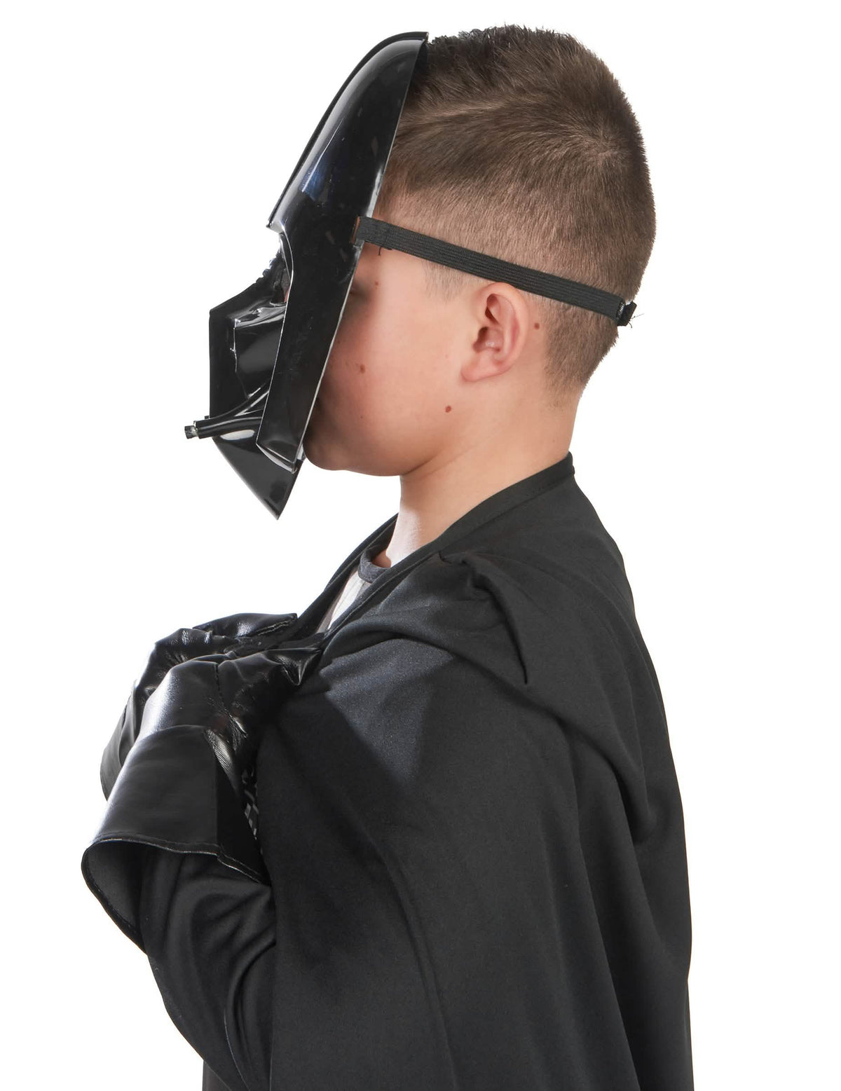 Sivuprofiili klassisesta Darth Vader -asusta pojatille