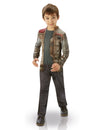 Déguisement classique Finn Star Wars VII pour enfant marron et noir