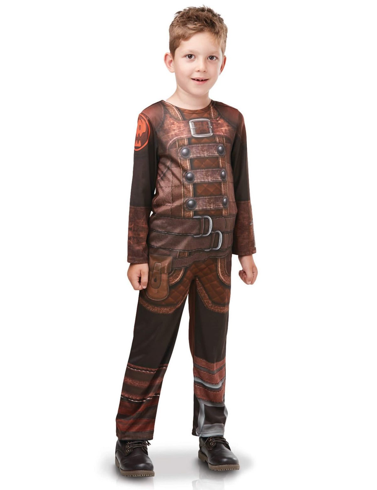 Déguisement classique Hiccup Harold Dragon 3™ pour enfant marron et noir